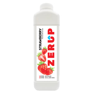 Strawberry Premium Zerup (0 Sugar, 0 Calories) - 1L