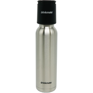 0.7L Stainless Steel Bottle and Black Fizz Infuser Kit