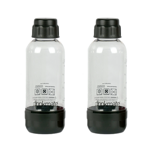 Drinkmate 0.5 Liter Carbonating Bottles (2 Pack)