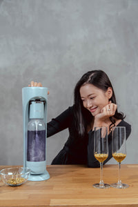 Drinkmate (Arctic Blue) Sparkling Water & Soda Maker